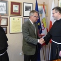  Wizyta Prowincjała Franciszkanów w darłowskim ratuszu