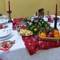 Pokaz stołów wigilijnych w Miejskim Gimnazjum