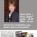 W tym tygodniu: Krystyna Czubówna czyta Swietłanę Aleksijewicz 