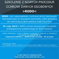  RODO - szkolenie w ramach Akademii DARLOTU 
