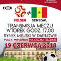 Mecz: Polska - Senegal na darłowskim rynku!