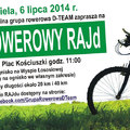 D – Team zaprasza na Rajd Rowerowy 